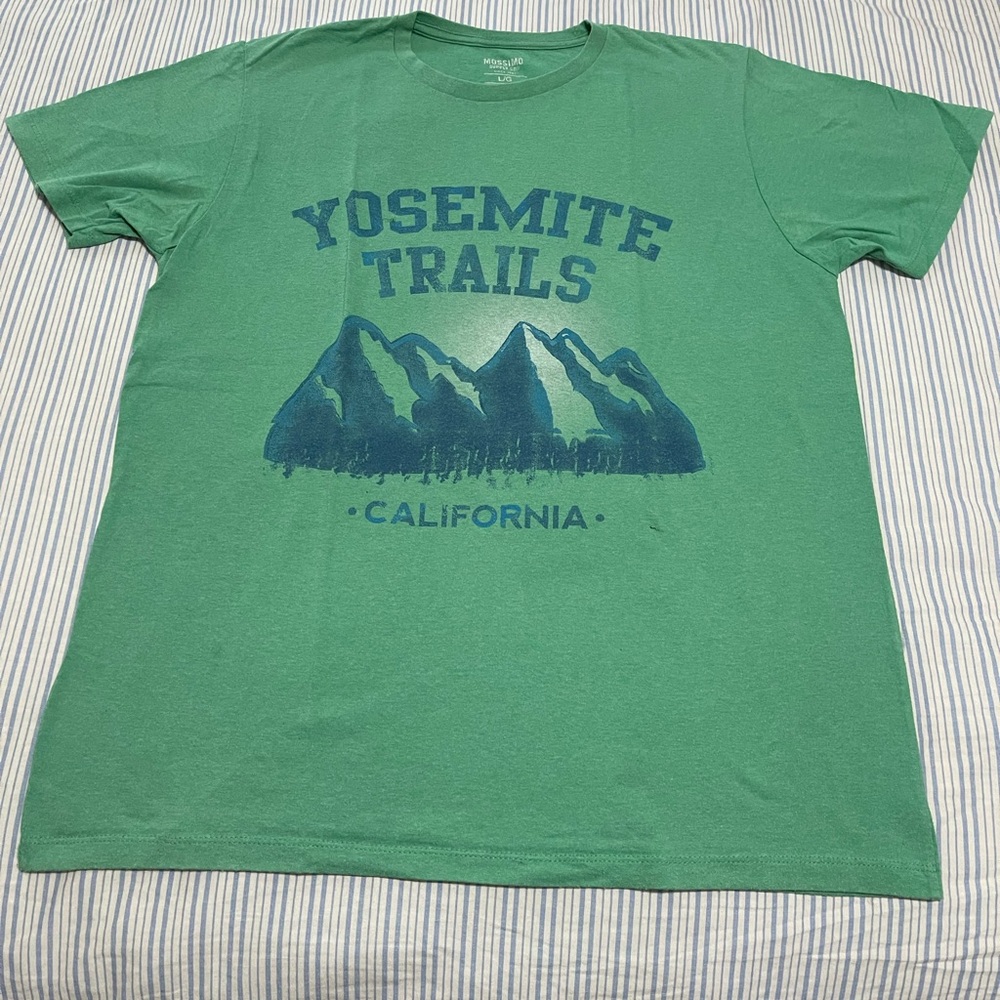 Large Green Target Graphic T-shirt